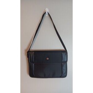 Swiss Gear Black Messenger Bag Laptop Tote